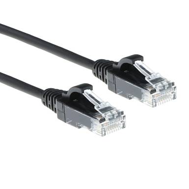 ACT CAT6 U-UTP Patch Cable 0,5m Black DC9900 ACT CAT6 U-UTP Patch Cable 0,5m Black DC9900