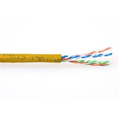 ACT CAT6A U-UTP Installation cable 305m Yellow EP458B