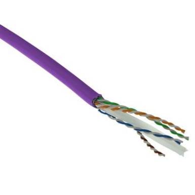 ACT CAT6 F-UTP Installation cable 305m Violet FS6013 ACT CAT6 F-UTP Installation cable 305m Violet FS6013
