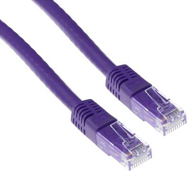 ACT CAT6 U-UTP Patch Cable 20m Purple IB1720 ACT CAT6 U-UTP Patch Cable 20m Purple IB1720