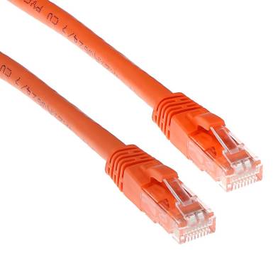 ACT CAT6A U-UTP Patch Cable 1m Orange IB2101 ACT CAT6A U-UTP Patch Cable 1m Orange IB2101