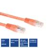 ACT CAT6 U-UTP Patch Cable 0,5m Orange IB1500