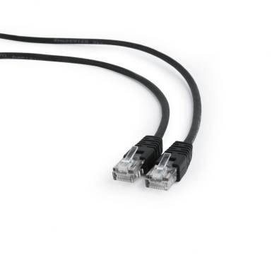 Gembird CAT5e U-UTP Patch Cable 10m Black PP12-10M/BK Gembird CAT5e U-UTP Patch Cable 10m Black PP12-10M/BK