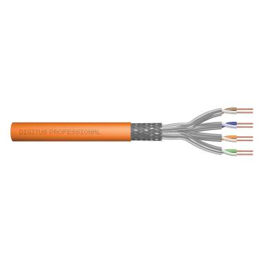 Digitus CAT7 S-FTP Installation cable 1000m Orange DK-1744-VH-10 Digitus CAT7 S-FTP Installation cable 1000m Orange DK-1744-VH-10