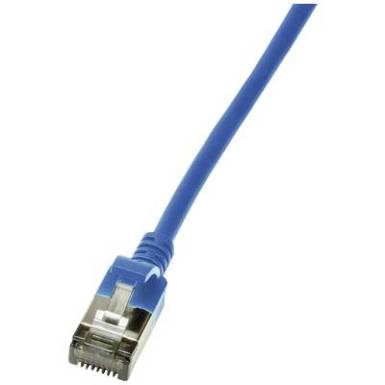 Logilink CQ9056S Patch Cable Ultraflex Cat.6A U/FTP SlimLine 2m Blue CQ9056S