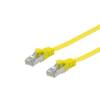 EQuip CAT6 U-FTP Patch Cable 2m Yellow 607661