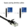ACT CAT6A U-FTP Patch Cable 0,5m Black DC7900