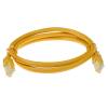 ACT CAT5e U-UTP Patch Cable 0,5m Yellow IB5800