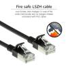 ACT CAT6A U-FTP Patch Cable 10m Black DC7910
