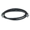 ACT CAT6A S-FTP Patch Cable 5m Black IB9205