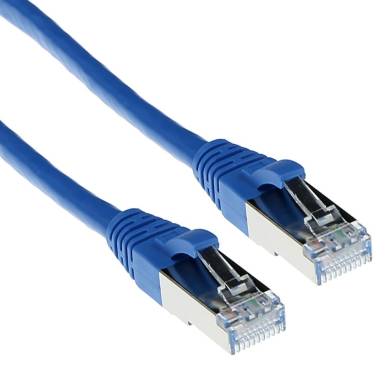 ACT CAT6A S-FTP Patch Cable 15m Blue FB6615 ACT CAT6A S-FTP Patch Cable 15m Blue FB6615