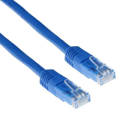ACT CAT6 U-UTP Patch Cable 15m Blue IB8615 ACT CAT6 U-UTP Patch Cable 15m Blue IB8615