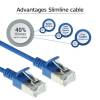 ACT CAT6A U-FTP Patch Cable 7m Blue DC7607