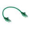 ACT CAT6 U-UTP Patch Cable 0,15m Green DC9730