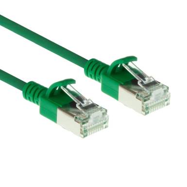 ACT CAT6A U-FTP Patch Cable 0,5m Green DC7700 ACT CAT6A U-FTP Patch Cable 0,5m Green DC7700