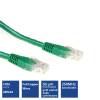 ACT CAT6 U-UTP Patch Cable 1m Green IB8701