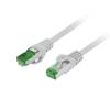 Lanberg CAT7 S/FTP Patch Cable 2m Grey PCF7-10CU-0200-S