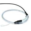 ACT Singlemode 9/125 OS2 indoor/outdoor cable 4 way with LC connectors 20m Black RL2302