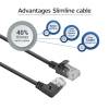 ACT CAT6A U-UTP Patch Cable 0,5m Black DC2900