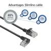 ACT CAT6A U-UTP Patch Cable 1,5m Black DC1951