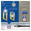 ACT CAT6A S-FTP Patch Cable 5m Black FB4905