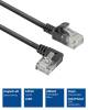 ACT CAT6A U-UTP Patch Cable 5m Black DC1905