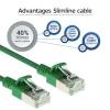 ACT CAT6A U-FTP Patch Cable 7m Green DC7707