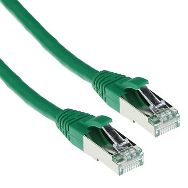 ACT CAT6A S-FTP Patch Cable 1,5m Green FB6751 ACT CAT6A S-FTP Patch Cable 1,5m Green FB6751