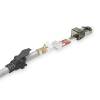 ACT CAT6A S-FTP Patch Cable 3m Grey FB4003