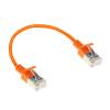 ACT CAT6A U-FTP Patch Cable 0,25m Orange DC7152
