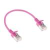 ACT CAT6A U-FTP Patch Cable 0,5m Pink DC7400