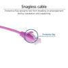 ACT CAT6 U-UTP Patch Cable 0,5m Pink DC9400