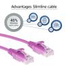 ACT CAT6 U-UTP Patch Cable 5m Pink DC9405