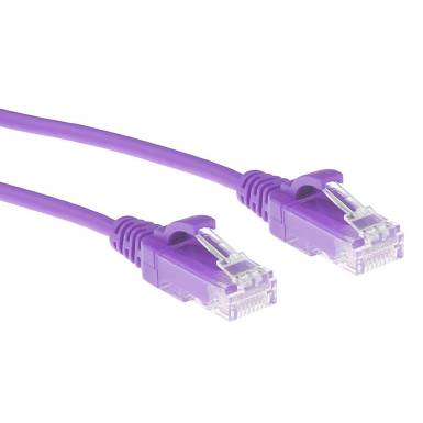 ACT CAT6 U-UTP Patch Cable 1,5m Purple DC9351 ACT CAT6 U-UTP Patch Cable 1,5m Purple DC9351