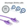 ACT CAT6 U-UTP Patch Cable 1,5m Purple DC9351