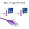 ACT CAT6A U-UTP Patch Cable 7m Purple DC9307