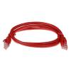 ACT CAT6 U-UTP Patch Cable 0,25m Red IS8552