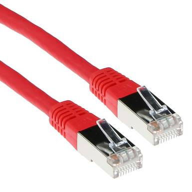 ACT CAT5e F-UTP Patch Cable 0,5m Red IB7500 ACT CAT5e F-UTP Patch Cable 0,5m Red IB7500