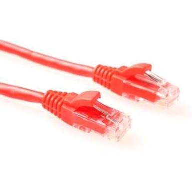 ACT CAT6 U-UTP Patch Cable 0,5m Red IK8500