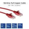 ACT CAT6A U-UTP Patch Cable 1m Red DC9501