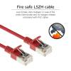 ACT CAT6A U-FTP Patch Cable 2m Red DC7502