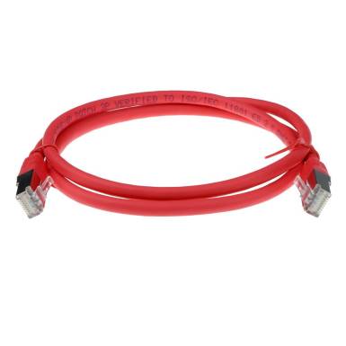 ACT CAT6A S-FTP Patch Cable 7m Red IB5007