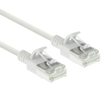 ACT CAT6A U-FTP Patch Cable 0,5 White DC6900 ACT CAT6A U-FTP Patch Cable 0,5 White DC6900