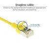 ACT CAT6A U-FTP Patch Cable 10m Yellow DC7810