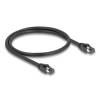 DeLock CAT8.1 S-FTP Patch Cable 0,5m Black 80232