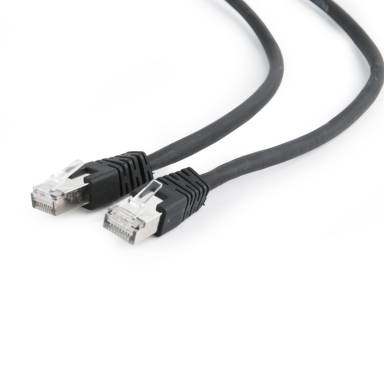 Gembird CAT6A S-FTP Patch Cable 20m Black PP6A-LSZHCU-BK-20M Gembird CAT6A S-FTP Patch Cable 20m Black PP6A-LSZHCU-BK-20M