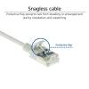 ACT CAT6A U-FTP Patch Cable 0,5m Grey DC7000