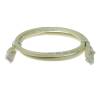 ACT CAT6A U-UTP Patch Cable 0,5m Ivory IB3200