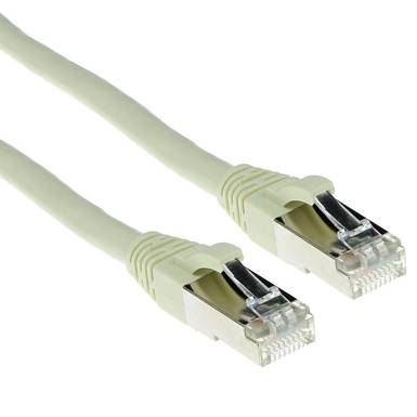 ACT CAT6A S-FTP Patch Cable 1m Ivory FB6001 ACT CAT6A S-FTP Patch Cable 1m Ivory FB6001