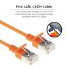 ACT CAT6A U-FTP Patch Cable 1m Orange DC7101